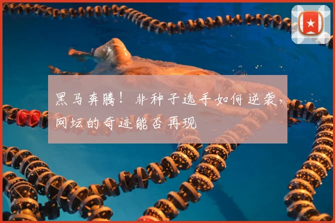 黑马奔腾!非种子选手如何逆袭,网坛的奇迹能否再现